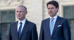 il Premier italiano Conte annulla l’incontro del pranzo di Roma con Joseph Muscat
