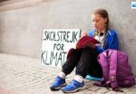Adesivo con Greta Thumberg violentata distribuito da una compagnia petrolifera canadese
